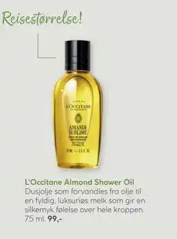 Vitusapotek L'Occitane Almond Shower Oil tilbud