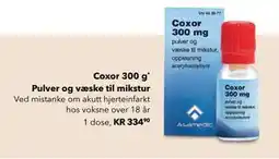 Apotek 1 Coxor 300 g* Pulver og væske til mikstur tilbud