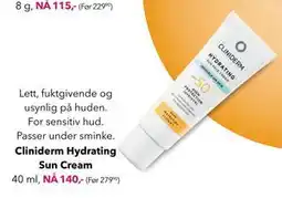 Apotek 1 Cliniderm Hydrating Sun Cream tilbud