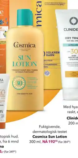 Apotek 1 Cosmica Sun Lotion tilbud