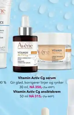 Apotek 1 Vitamin Activ Cg serum tilbud