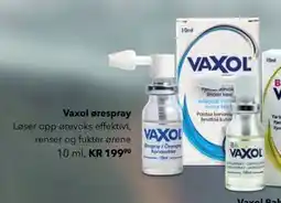 Apotek 1 Vaxol ørespray tilbud