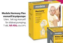 Apotek 1 Medela Harmony Flex manuell brystpumpe tilbud