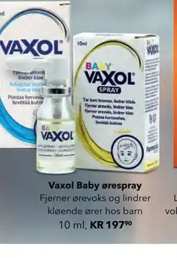 Apotek 1 Vaxol Baby ørespray tilbud