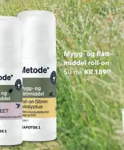 Apotek 1 Mygg- og flåttmiddel roll-on tilbud