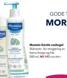 Apotek 1 Mustela Gentle vaskegel tilbud