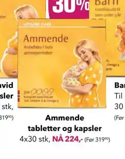 Apotek 1 Ammende tabletter og kapsler tilbud
