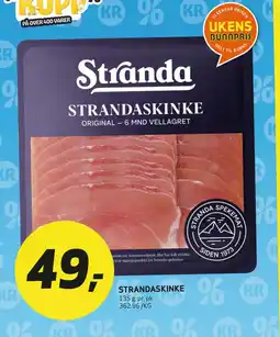 Bunnpris Strandaskinke tilbud