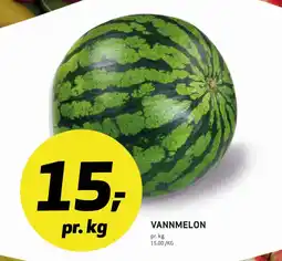 Bunnpris Vannmelon tilbud