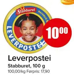 Spar Leverpostei tilbud