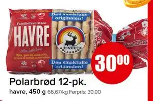 Spar Polarbrød 12-pk tilbud