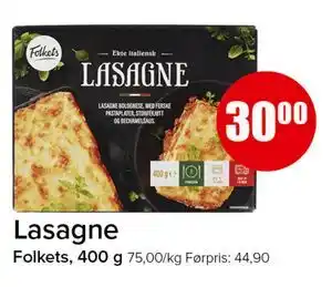 Spar Lasagne tilbud