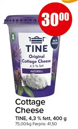 Spar Cottage Cheese tilbud