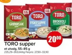 Spar TORO supper tilbud