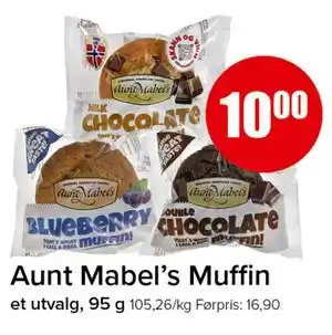 Spar Aunt Mabel's Muffin tilbud