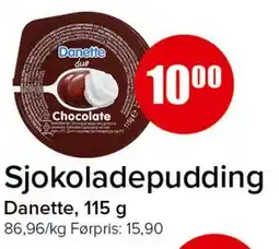 Spar Sjokoladepudding tilbud