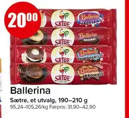 Spar Ballerina tilbud