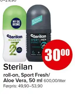 Spar Sterilan tilbud