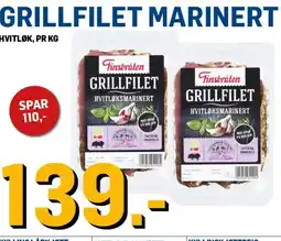 Price Lagerbutikk Grillfilet marinert tilbud