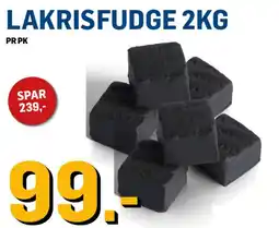 Price Lagerbutikk Lakrisfudge tilbud