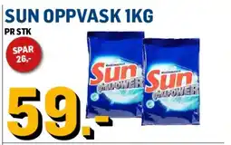 Price Lagerbutikk Sun oppvask tilbud