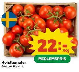 Stora Coop Kvisttomater tilbud