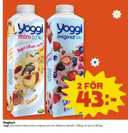 Stora Coop Yoghurt tilbud