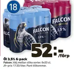 Stora Coop Öl 3,5% 6-pack tilbud