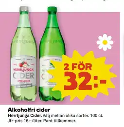 Stora Coop Alkoholfri cider tilbud