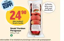 Coop Extra Smak Fersken Paraguayo tilbud