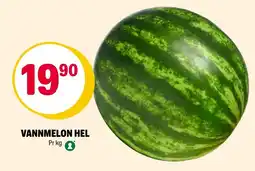 Coop Extra Vannmelon hel tilbud
