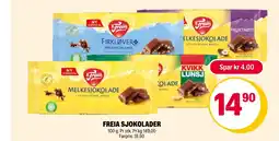 Coop Extra Freia sjokolader tilbud