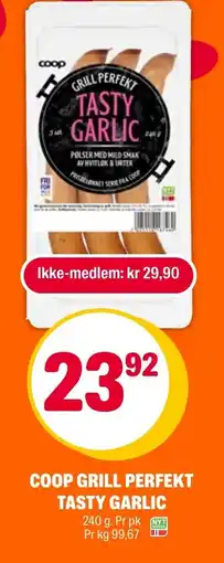 Coop Extra Coop grill perfekt tasty garlic tilbud