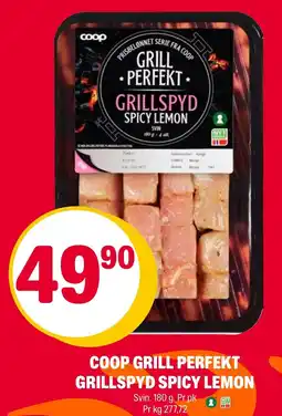 Coop Extra Coop grill perfekt grillspyd spicy lemon tilbud