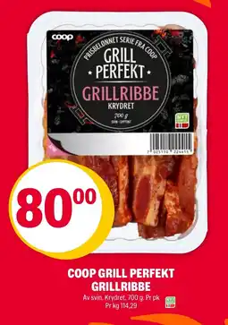 Coop Extra Coop grill perfekt grillribbe tilbud