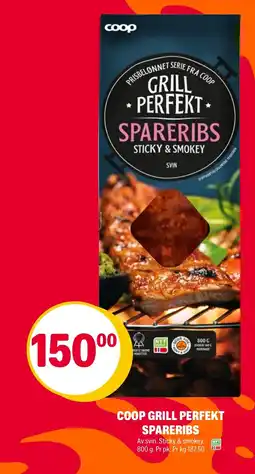 Coop Extra Coop grill perfekt spareribs tilbud