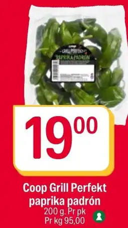 Coop Extra Coop Grill Perfekt paprika padrón tilbud
