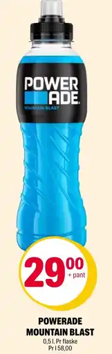 Coop Extra Powerade mountain blast tilbud
