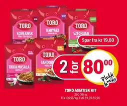 Coop Extra Toro asiatisk kit tilbud