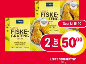 Coop Extra Lerøy fiskegrateng tilbud