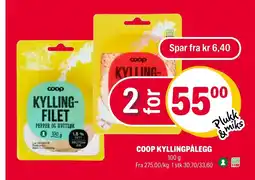 Coop Extra Coop kyllingpålegg tilbud