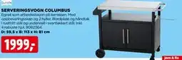 jem & fix SERVERINGSVOGN COLUMBUS tilbud