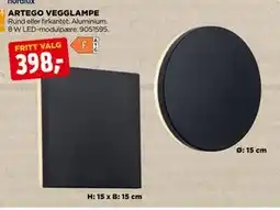 jem & fix ARTEGO VEGGLAMPE tilbud