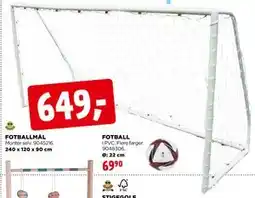 jem & fix FOTBALLMÅL tilbud