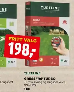 jem & fix GRESSFRØ TURBO tilbud