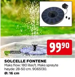 jem & fix SOLCELLE FONTENE tilbud