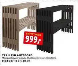 jem & fix TRALLE PLANTEBORD tilbud