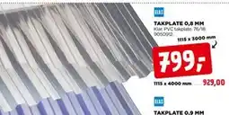 jem & fix TAKPLATE 0,8 MM tilbud