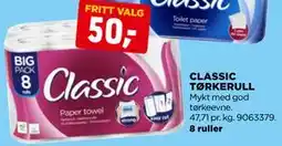 jem & fix CLASSIC TØRKERULL tilbud