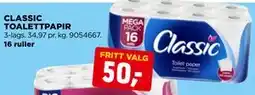 jem & fix CLASSIC TOALETTPAPIR tilbud